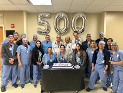 500th TAVR Procedure at CHRISTUS Shoreline